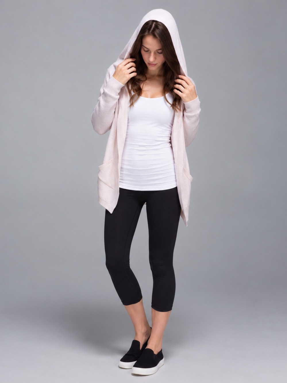 Lululemon Cabin Yogi Reversible Cashmere Blend Wrap